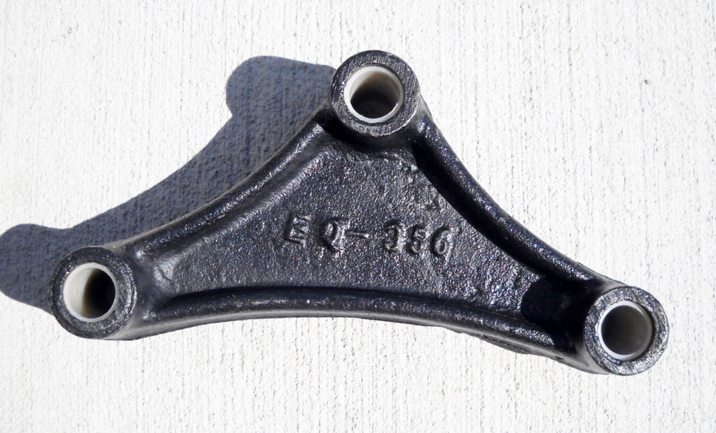 Suspension Rebuild Kit EQ-356 Nylon Bushings, 3.5" Shackle Straps 3" Dry Bolts (SRK-TA-SB-356-3.5)