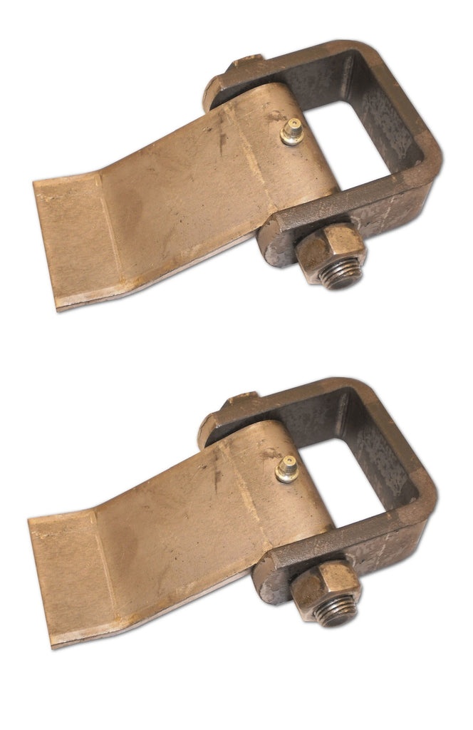 TWO (2) Heavy Duty Door Hinge Dump Trailer Truck Strap Style Greaseable Cargo (DH-2-LOT2)