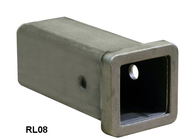 2-1/2" Weld-On Receiver Hitch Tube Mount for Trailer, Truck & RV Applications (RL08)