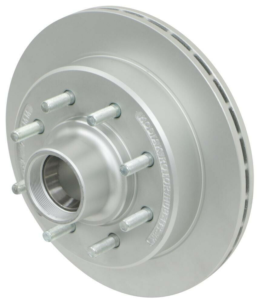 Kodiak 13" Hub and Rotor for 7000 - 8000 Boat Trailer Disc Brakes Dacromet 9/16" (ROTOR/HUB-133-8-9)