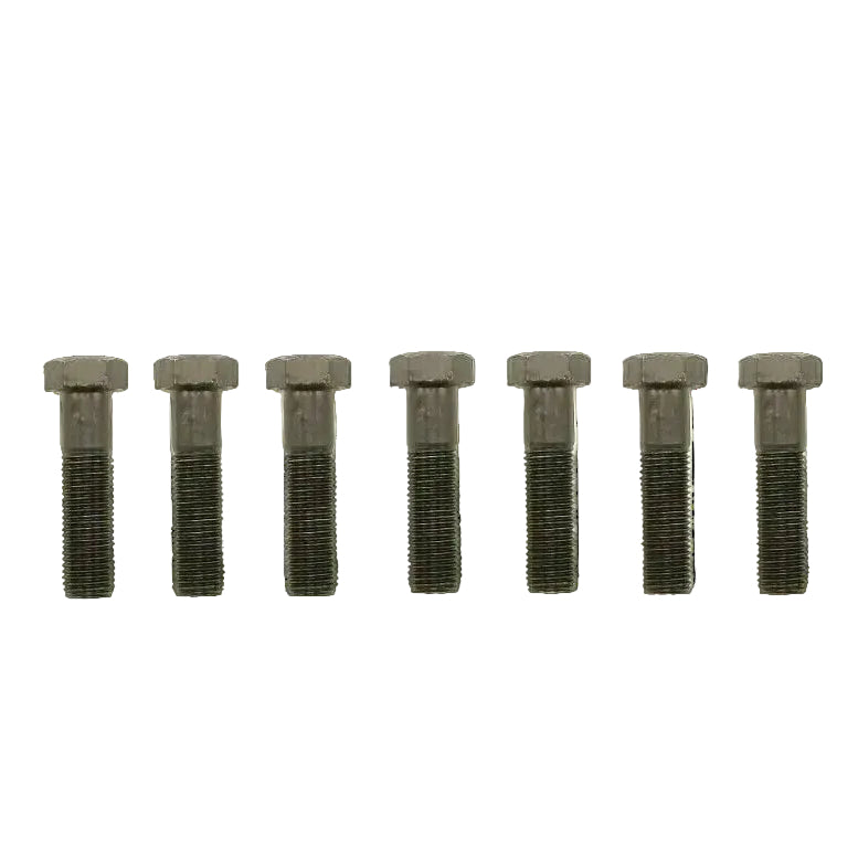 7 Mounting Bolts 7/16 x 1-3/4 for 10k 12k 15k Backing Plate Brake Axle Trailer  (7-116-LOTOF7)