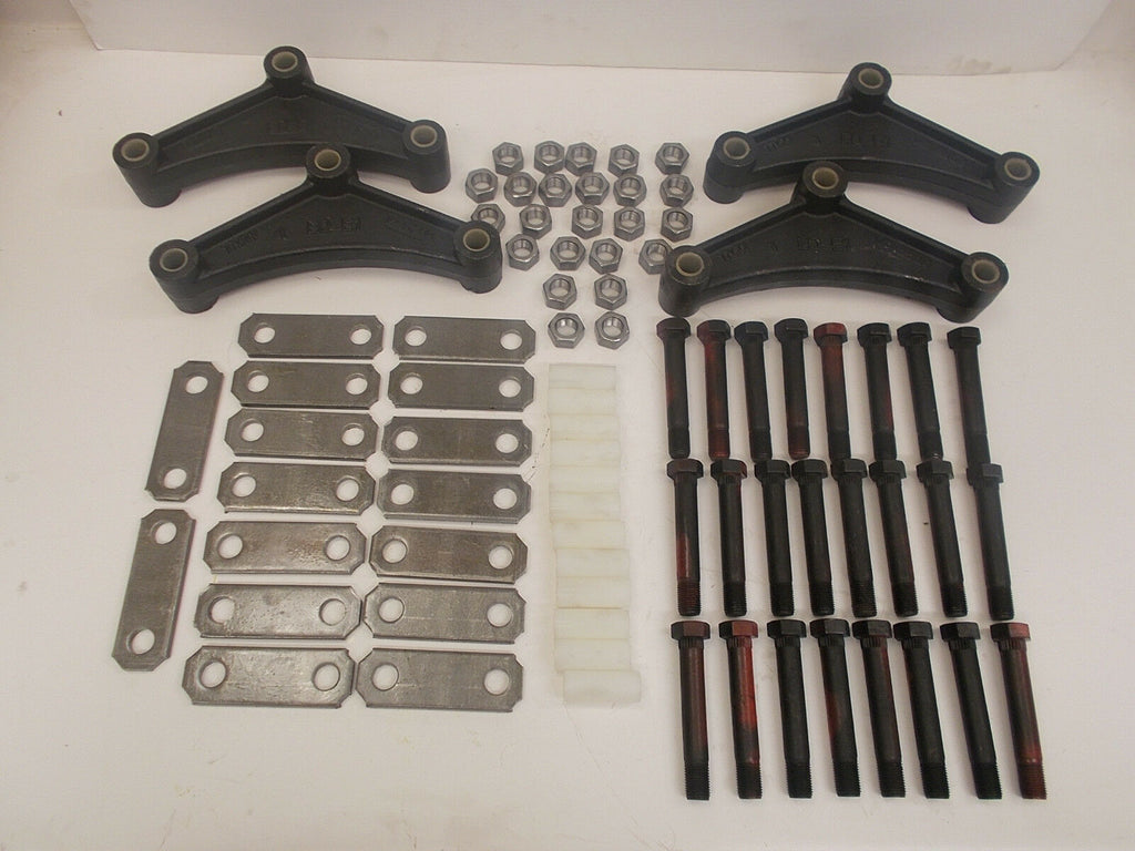 Tri Axle Trailer Spring Suspension Rebuild Kit Camper Repair Replace Three  (SRK-3A-SB-LE)