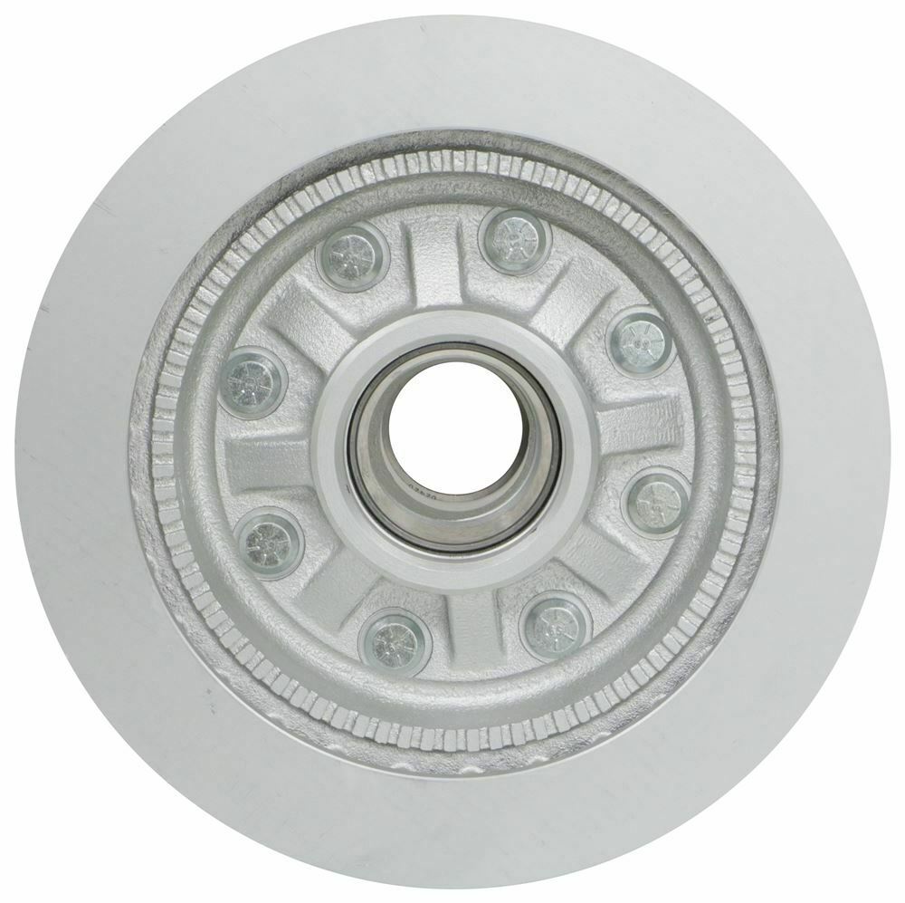 Kodiak 13" Hub and Rotor for 7000 - 8000 Boat Trailer Disc Brakes Dacromet 9/16" (ROTOR/HUB-133-8-9)