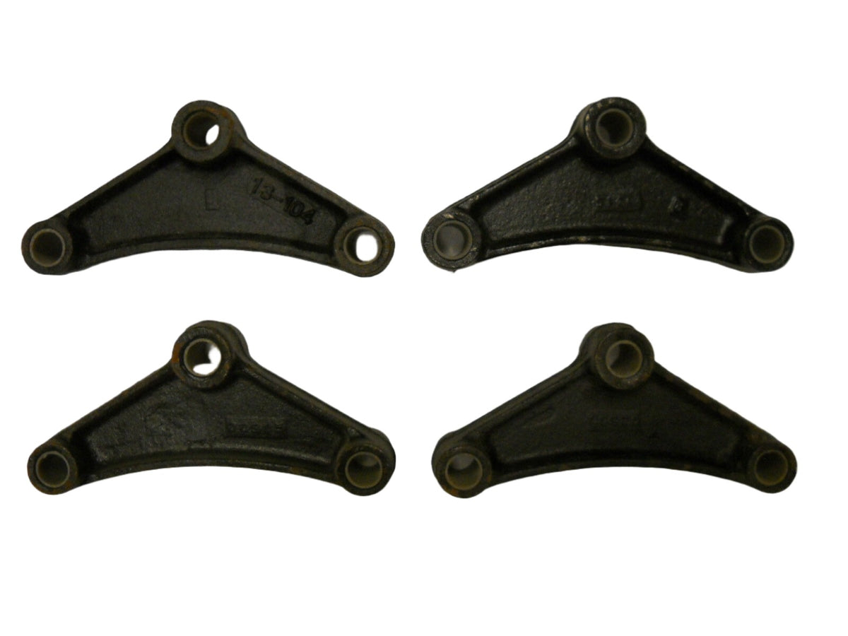 4 x Short 5.6" Equalizers 9/16 Hole  1 3/4" Wide Spring Trailer Center Pivot (13-104-4)