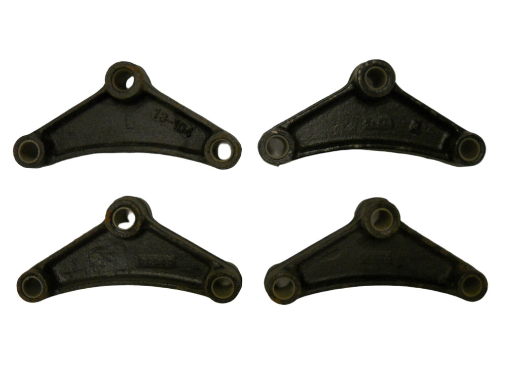 4 x Short 5.6" Equalizers 9/16 Hole  1 3/4" Wide Spring Trailer Center Pivot (13-104-4)