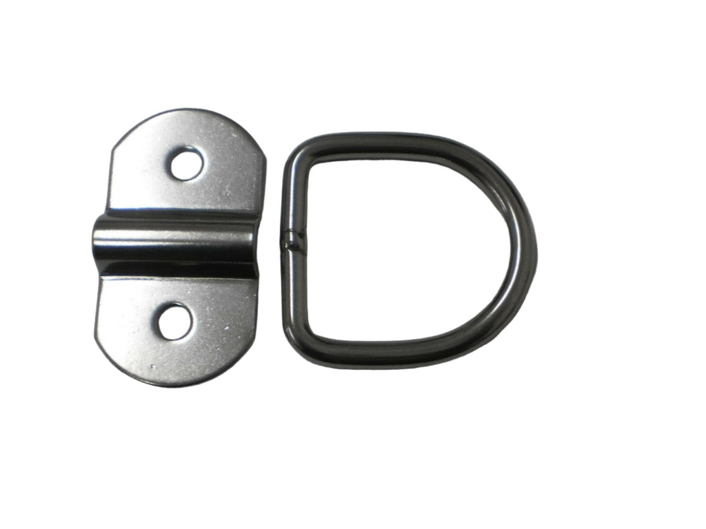 20 - 3/16" D Ring Rope Tie Down 1000# Rated Trailer ATV Snowmobile Truck Jeep (SR10-LOTOF20)