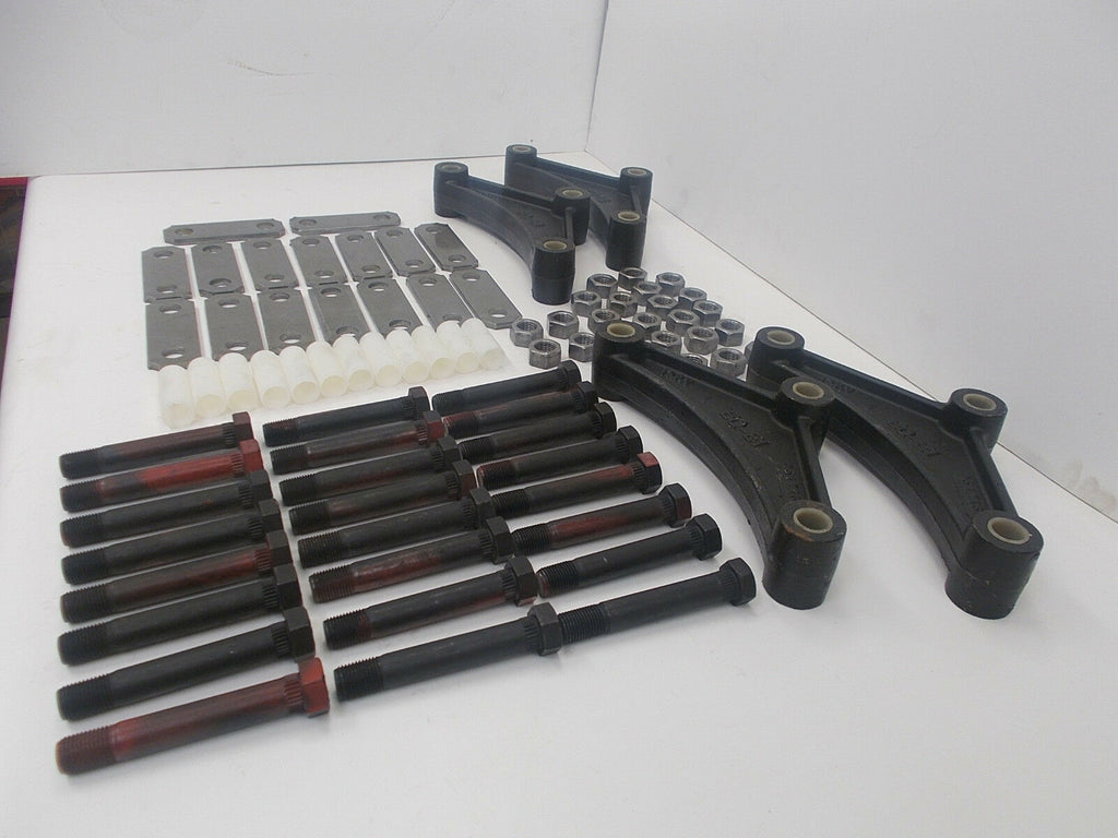 Tri Axle Trailer Spring Suspension Rebuild Kit Camper Repair Replace Three  (SRK-3A-SB-LE)