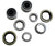 2- Genuine Dexter 5x4.5 Hubs with 3500# Bearing Kits Replace Trailer Idler Axle (824805-KITX2)