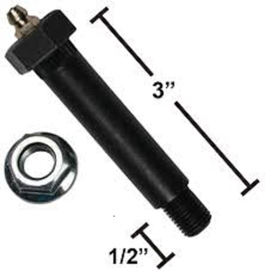 Greaseable Tri Axle Trailer Spring Suspension Rebuild Kit Triple EQ-105 Wet Bolt (SRK-3A-WB-105)