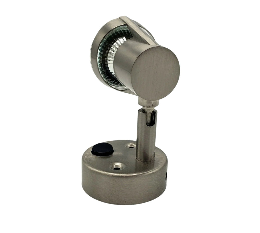 LED Hardwire Reading Light with Satin Chrome Finish RV Camper Desk L26-0068 (L26-0068)