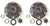 TWO (2) Idler Hub 6 x 5.5 Lug Bolt Pattern 3500lb Axle Trailer Dexter ALKO Axel (84655-1-KIT-LOTOF2)