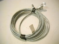 TWO 150" Replacement Cable Wire- Enclosed Cargo Trailer Ramp Door Spring 12.5' (CAB1/8CB150)