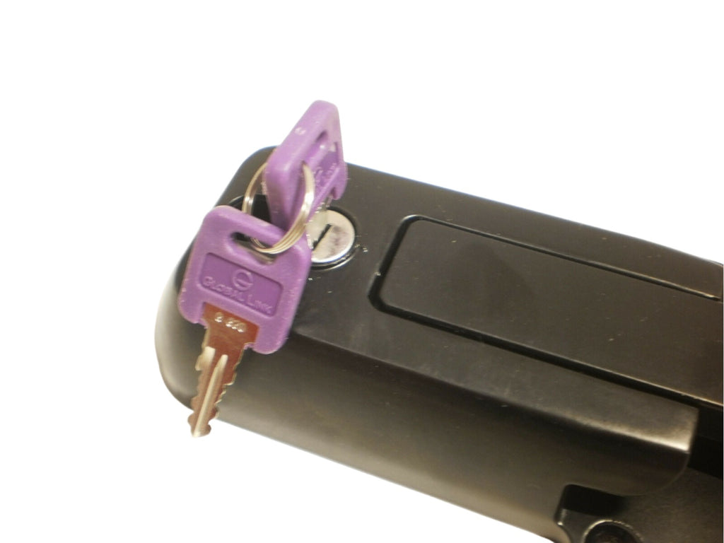 3 KEYED ALIKE Black Locking Cargo Trailer Cambar Door Latch Vise Lock Cam Bar (CBL-B-3X)