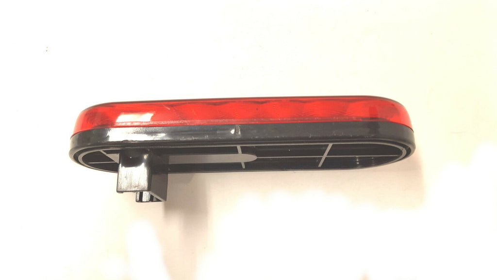 TWO - 6" LED Light Oval Stop Turn Tail Red Red 7 Diode Grommet Trailer Truck RV (J-67-R-LOTOF2)