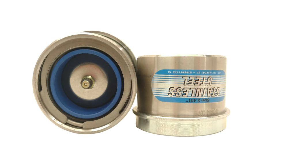 Trailer Bearing Buddy, Stainless Steel, 5200# axle 2.44 (07656U)