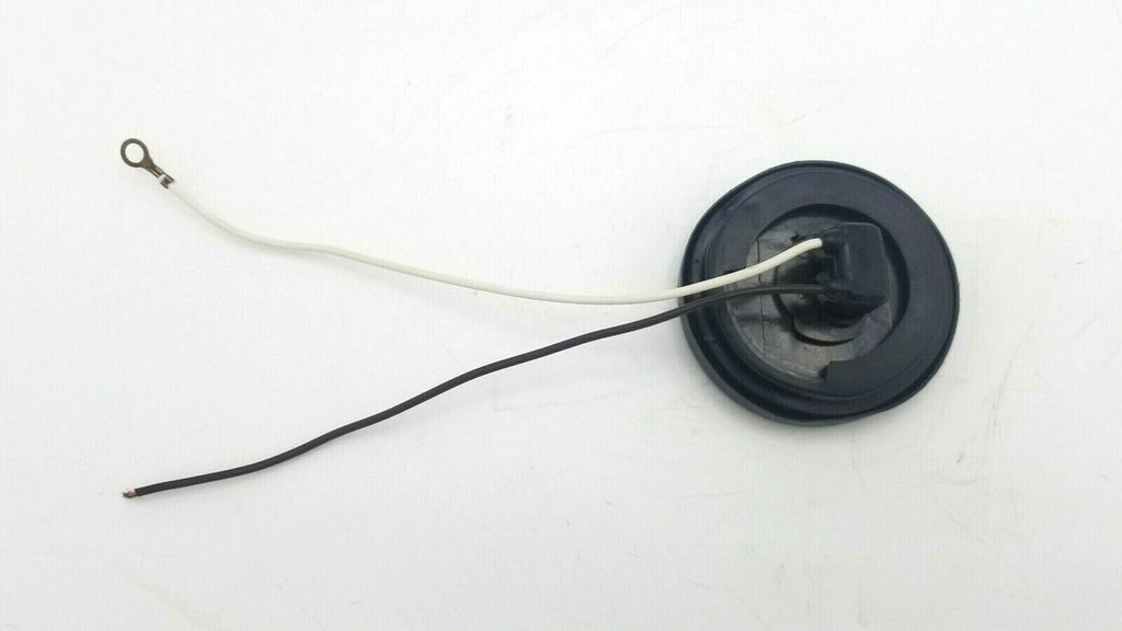 2" Amber/Clear Round Sealed Clearance Marker Light 4 LEDGrommet Mount Trailer RV (J-15-AKC)