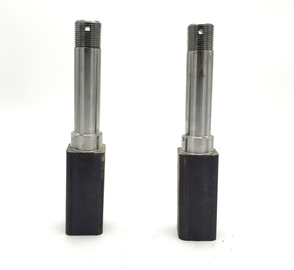 2- Trailer Axle Spindle For 1 Inch ID Bearings fits 2000# Dexter ALKO Square BT8 (SP-150BT8-SQ-KITX2)
