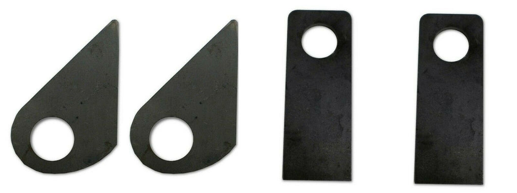 Weld On Steel Ramp Gate Holder Hinge plates HD Equipment Trailer for 1.5" shaft  (RM-5/7x2)