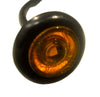 3/4" Amber Mini Hot Spot Bullet 1 LED Clearance Marker Trailer Truck Light (J-54-A)