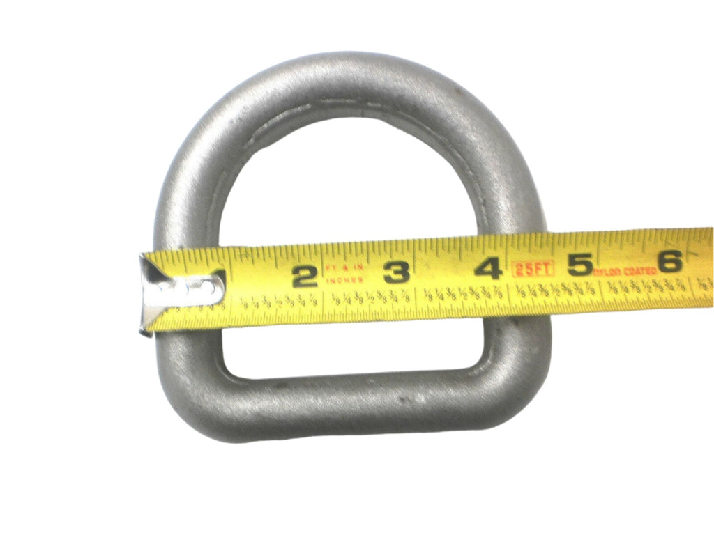 3/4" Weld On D Rings 26,000 Rated Tie Down 4.5" x 3/4" Tractor Equipment Heavy (LRW2)