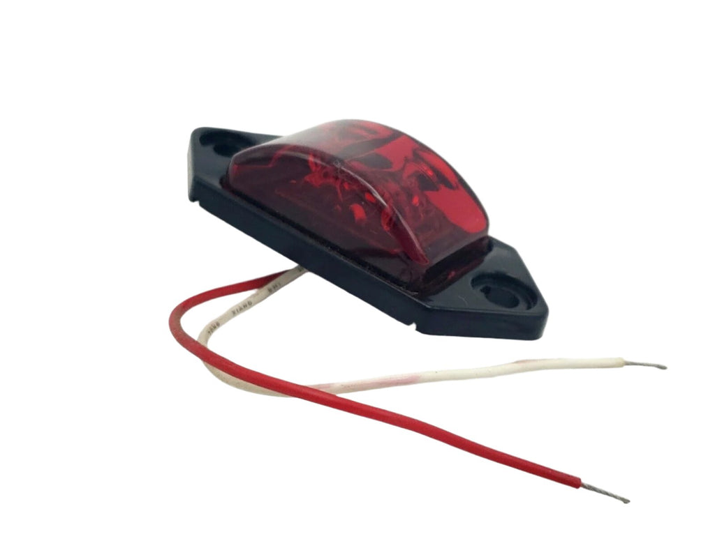 Kaper II 3-3/8" x 1-3/8" Red LED Clearance Marker Trailer Light P2 P3 Rated (L04-0038R)
