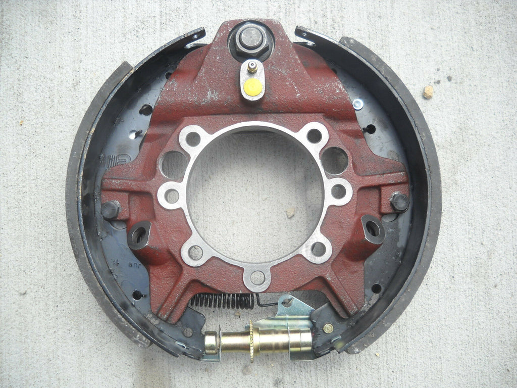 12-1/4" x3-3/8" Dexter Left Hydraulic Brake Backing Plate Trailer 10000 10K Axle (023-410-00)