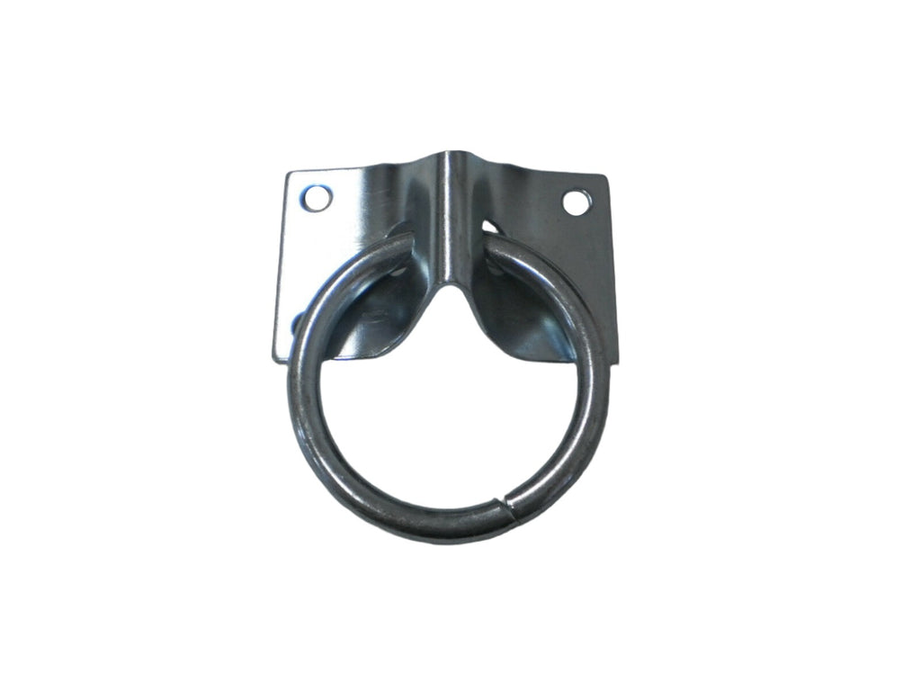 4 - Bolt on Zinc D Ring ATV Motorcycle Trailer Rope Ring Tie Down Loop (RR03-LOTOF4)