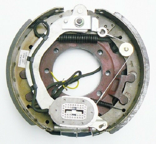 2x 12-1/4x3-3/8" LIPPERT AXLE 10K GD Electric Backing Plate 10000 Trailer Brake (BK-10KE-SET)
