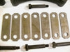 Greaseable Tandem Axle Trailer Spring Suspension Rebuild Kit Wet Bolt 3" Shackle (SRK-TA-WB-LE-3125)