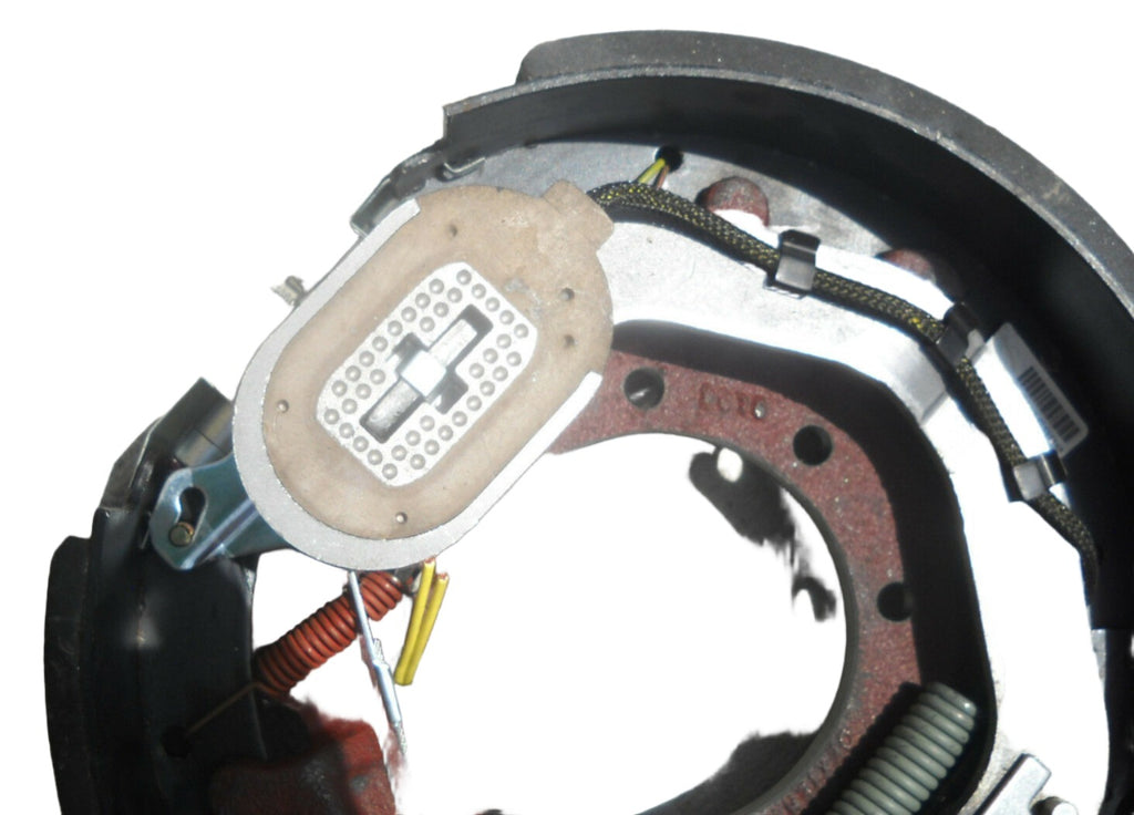 12.25" x4" Electric Brake Backing Plate Trailer Left Side 10K HD axle 9-27 Drum (023-438-00)