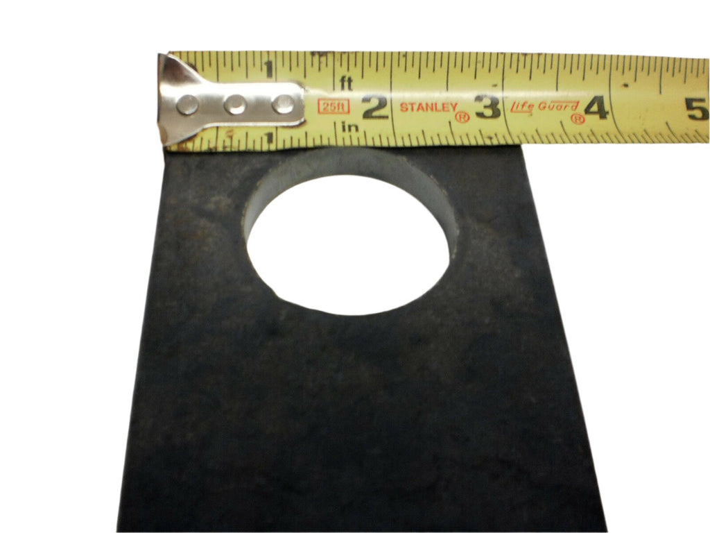 One Rectangle Weld On Steel Ramp Gate Holder Heavy Duty Equipment Trailer Hinge (RM-7)