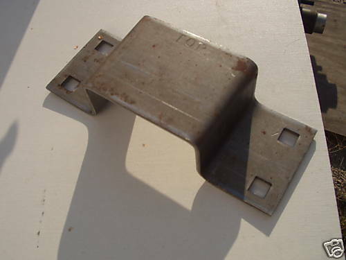 1 - Bolt On Stake Pocket Tapered Trailer Truck 12 Gauge Board Holder (BS-1)