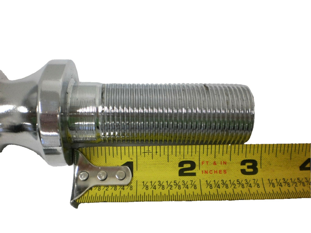 2" Chrome 10,000 Pound Trailer Hitch Ball, 1" shank! (1802007)