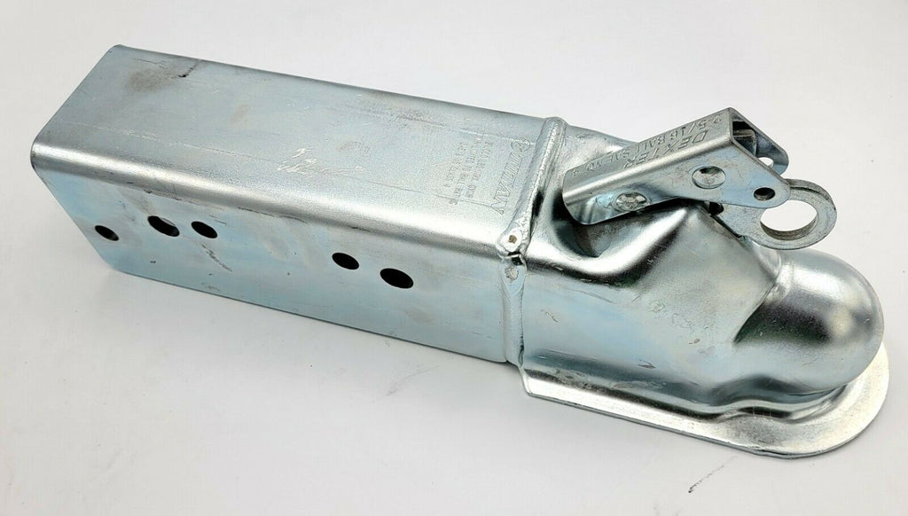 Titan Straight Tongue Trailer Coupler Zinc-Plated 21K 3" Chan 2-5/16" USA Made (4853100)