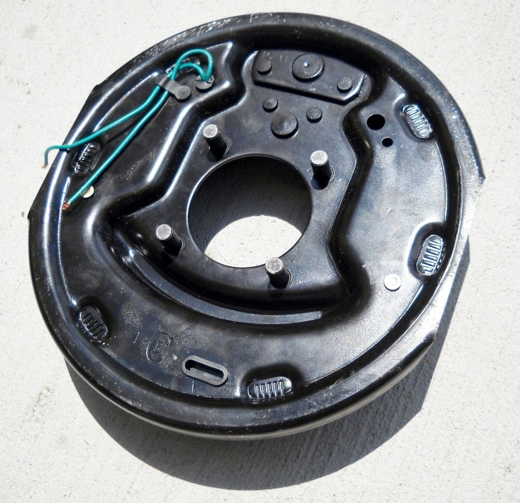 Right Side 10" x 2.25" Trailer Electric Brake Backing Plate 3500 Axle  Shoe Axel (10RVEBRH)