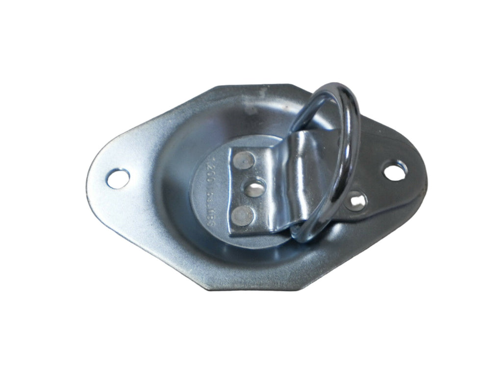 4 - Recessed D Ring tie Down rings 1200# Rated Trailer ATV Snowmobile Lawn Mower (RR01-LOTOF4)