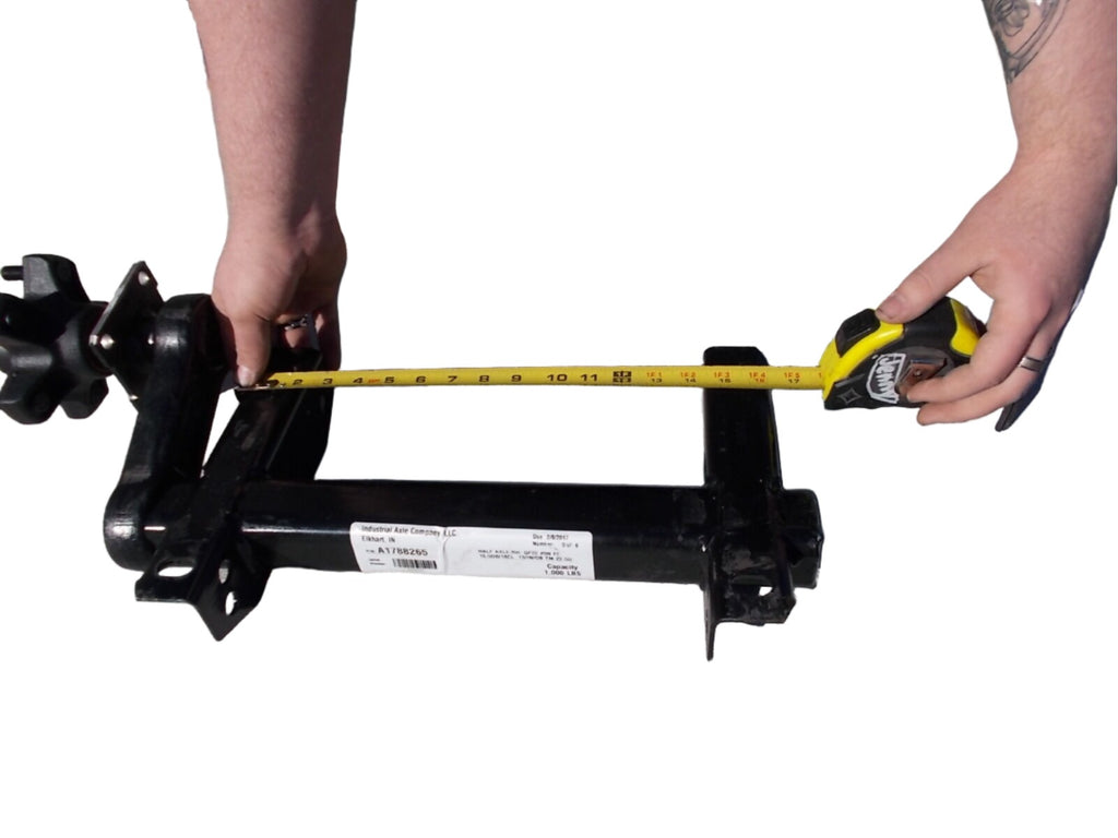 1000# Torsion half axles w 22 UP Start angle Left Hand Side Trailer Motorcycle (A1788266)