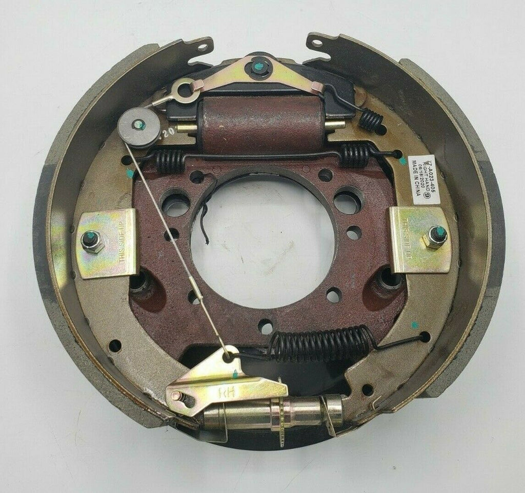 Right Hydraulic Brake Backing Plate 12-1/4 x4 Fits Dexter K23-405-00 10KHD 9-27  (77-A023-405)
