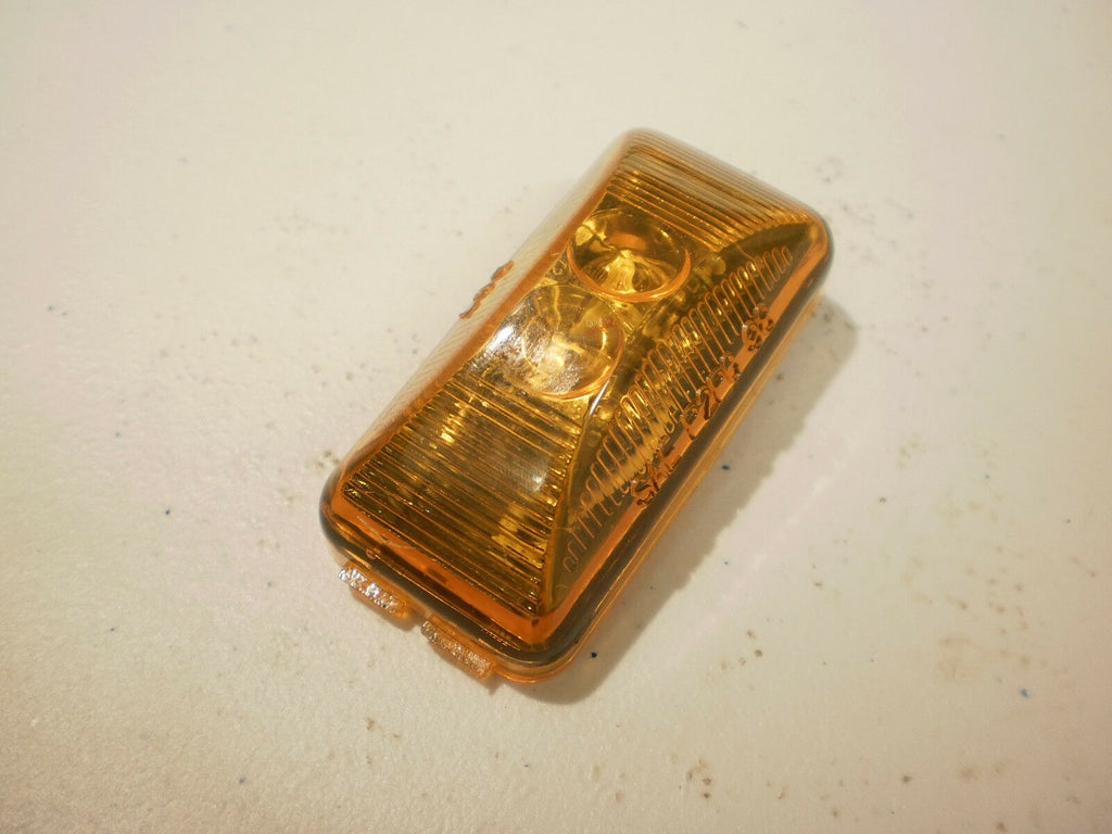 1.2 x 2.5 Amber LED Snap in Trailer Marker Light Truck Camper Horse RV Rice (J-5735-A)