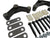 Greaseable Tandem Axle Trailer Suspension Rebuild Kit Wet 3/4 Center Bolt, 2.562" Shackle Straps, EQ 458 (SRK-TA-WB-458)