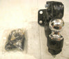 2" Pintle Combination 10,000# Chrome Ball 16,000# Capacity Solid Steel Trailer (PC82)