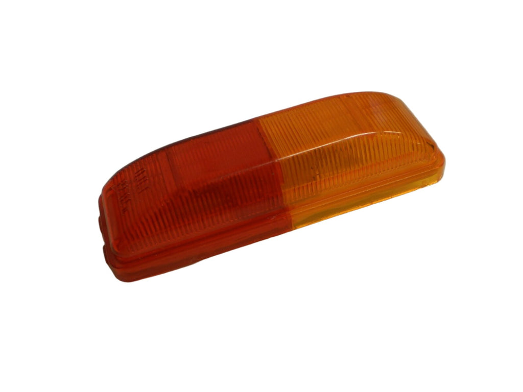 2-Pack Red / Amber Bi-Color Incandescent Fender Mount Clearance Marker Lights (MC-67ARB-LOT2)