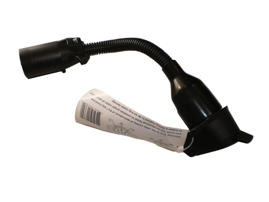 7 Round Pin Trailer- 7 blade Truck Plug Cord Adapter Electrical light Connector  (F77R)