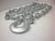 TWO - 3/8" Heavy Duty Safety Chain Forged Hook Trailer Camper RV 16,200# (HL35-LOTOF2)