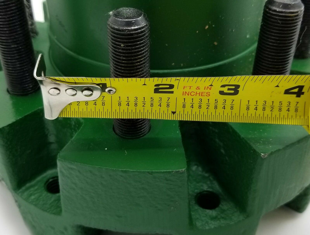 12,000#  Hub Only 12k 4.88 Pilot 8x6.5 Quality and Rockwell Trailer Axle Wheel (812865-A-1)