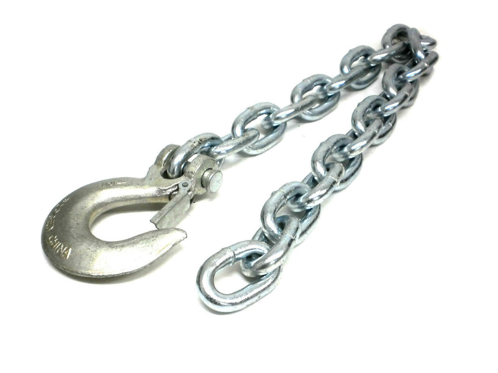 1/2" Heavy-Duty Trailer Safety Chain With Latch – 16,200 lb Rating – Single Chain (HL36)