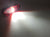 Two 6" Oval Red LED TecNiq Hybrid Reverse Lights RV Camper Trailer (T70-RW0T-KITX2)