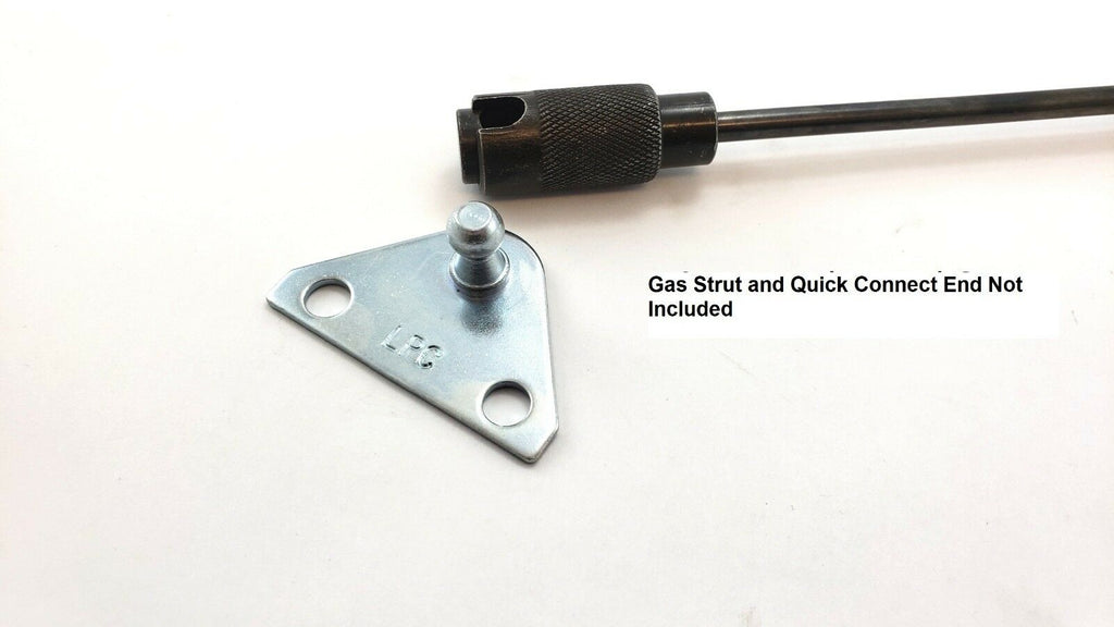 10MM Flat Bracket Mount Flange Gas Strut Prop Rod (LPB21)