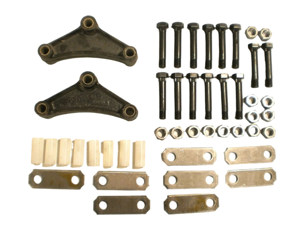Tandem Axle Trailer Spring Suspension Rebuild Kit 7K -14000# Camper Repair SHORT (SRK-TA-SB-SE)