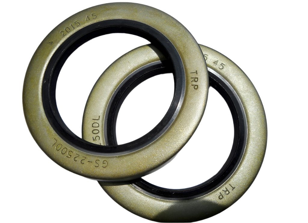 Pair 8x6.5 Idler Hubs with 7000# Bearing Kits Replace Trailer Idler Axle  (82865-KITX2)